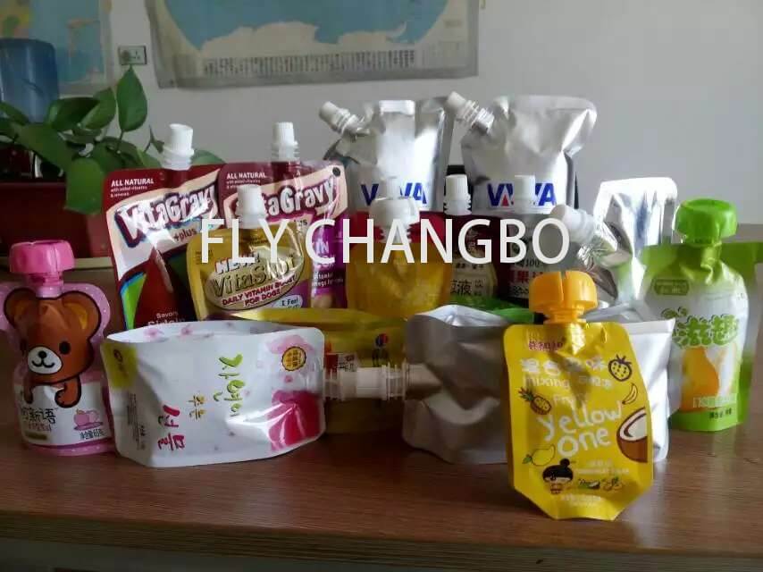 Automatic Doypack Pouch with Spout Filling Machine