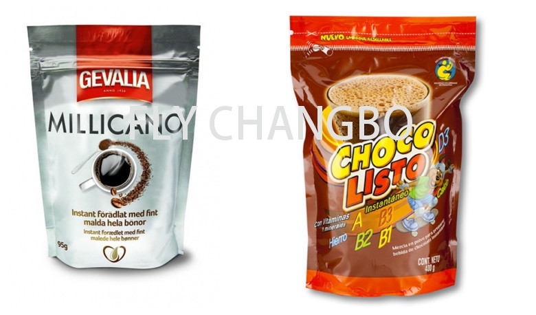 Spout stand up pouch zipper pouch filling sealing machine for powder