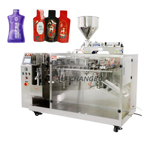  Made in China Special Shape Bottle Shape Pouches Filling Sealing Machine