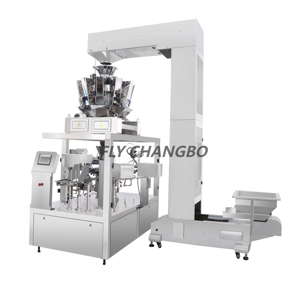 Rotary filling machine or 1000ml sugar standup pouch