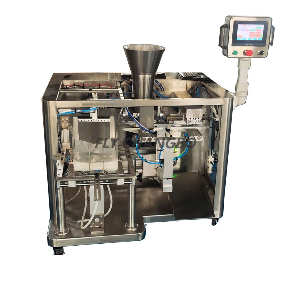 CB3-260 Ready-to-eat pre-made food meal and soup stand up pouch Doypack filling and sealing machine