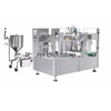 Spout stand up pouch liquid pouch filling sealing machine