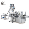 Automatic stand up pouch filling sealing machine for powder