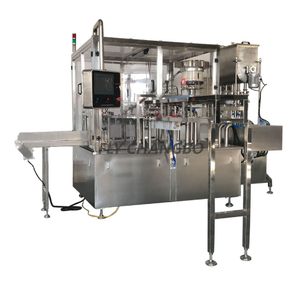 Automatic 2/4/6 Nozzle Standing Spout Pouch Filling Capping Machine for Juice/Milk/Drinking Water Doypack Filling Machine