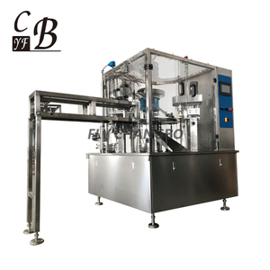 Spout bag filling capping machine/stand up pouch filling machine