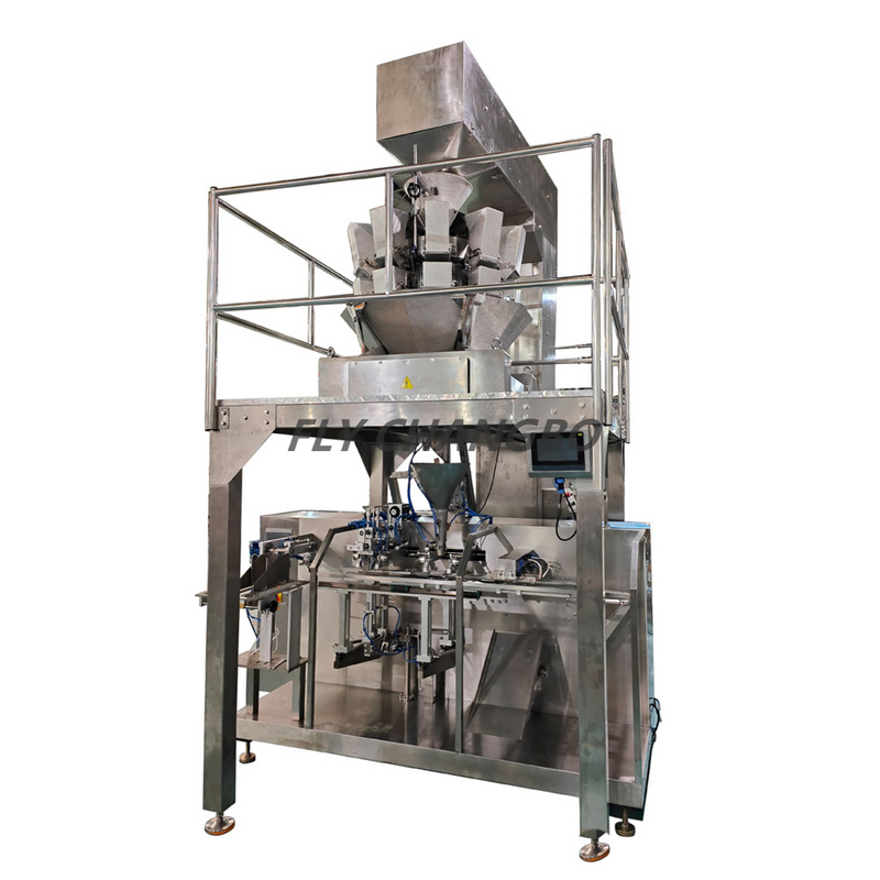 CB4-200 4 Station Premade Bag Filling Sealing Machine(Horizontal style)