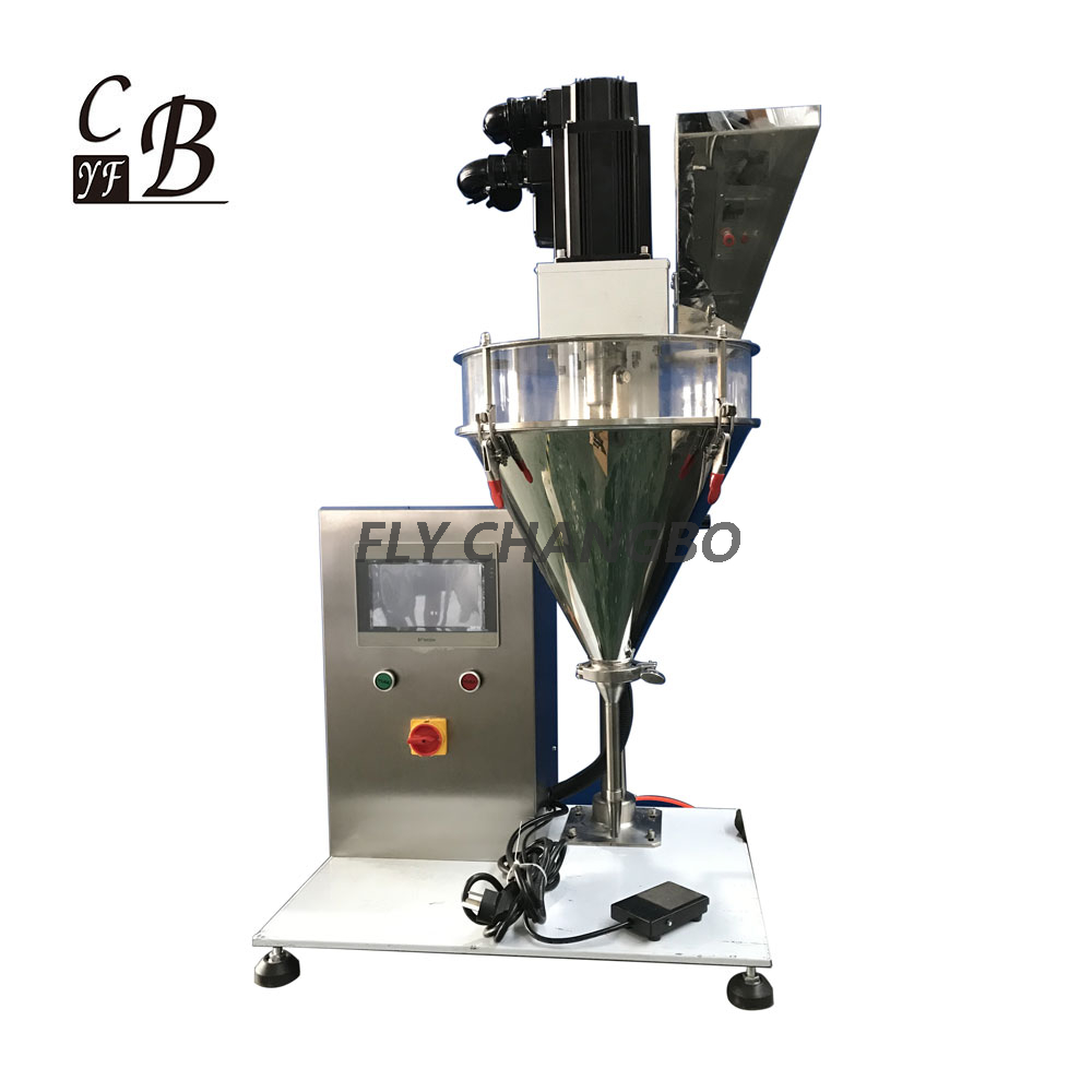 small powder filling machine/ desktop auger dosing filling machine 